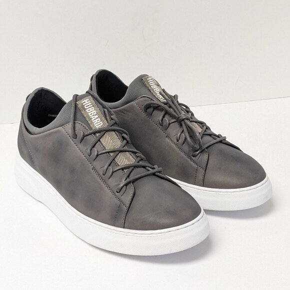 Samuel Hubbard Flight Sneakers, Grey Leather, Men's 10 M - Picture 1 of 8
